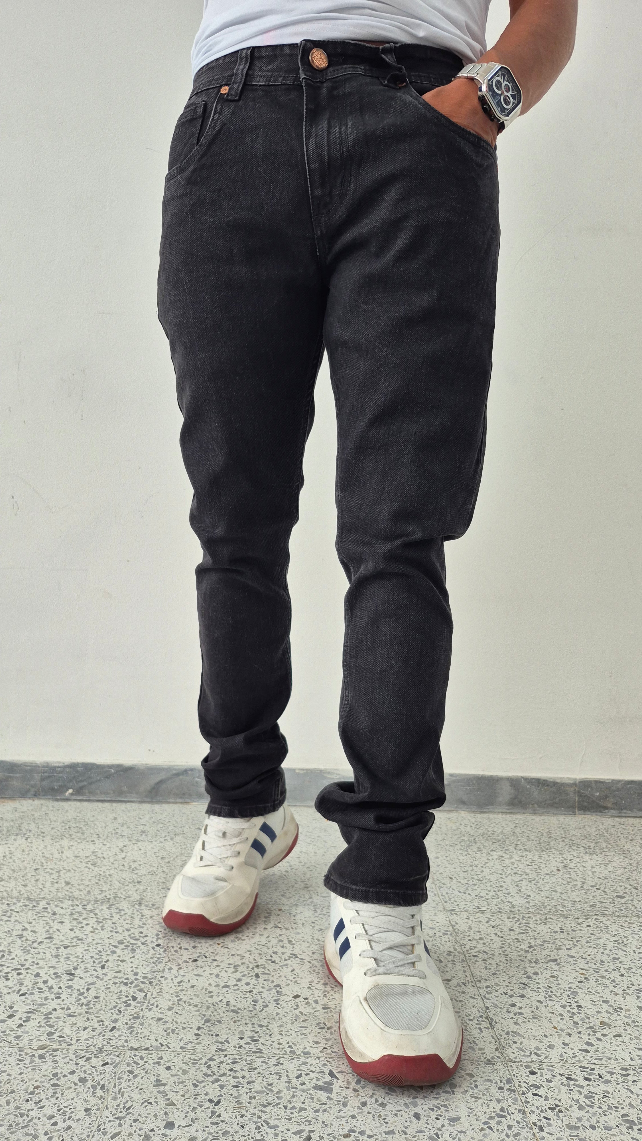 JEAN PREMIUM POLO NEGRO - SKU 20260001