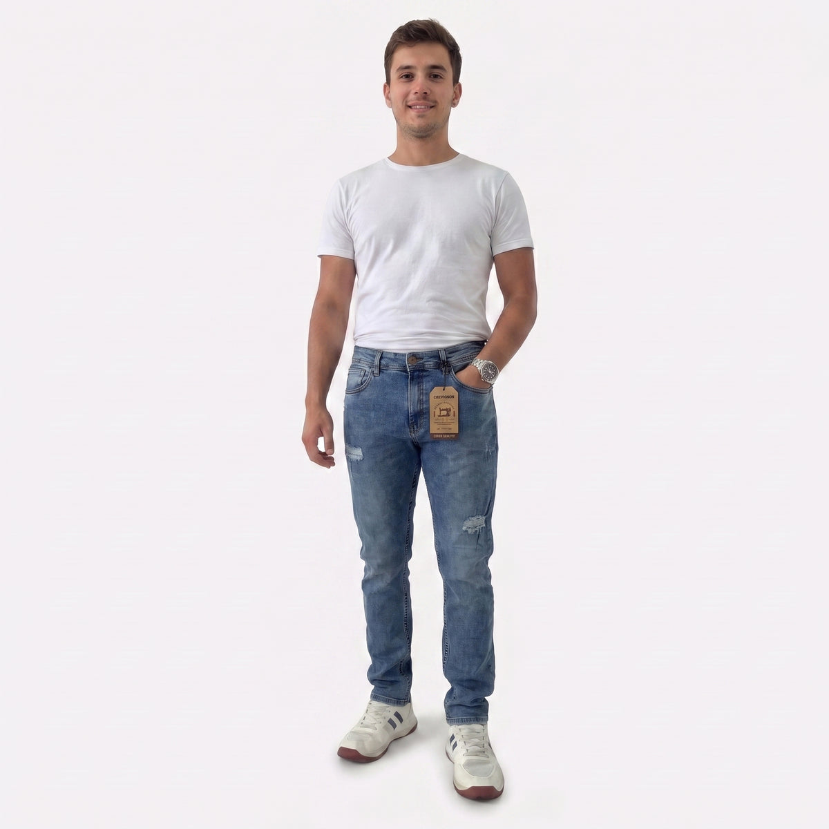 JEAN PREMIUN CHEVIGNON AZUL CLARO