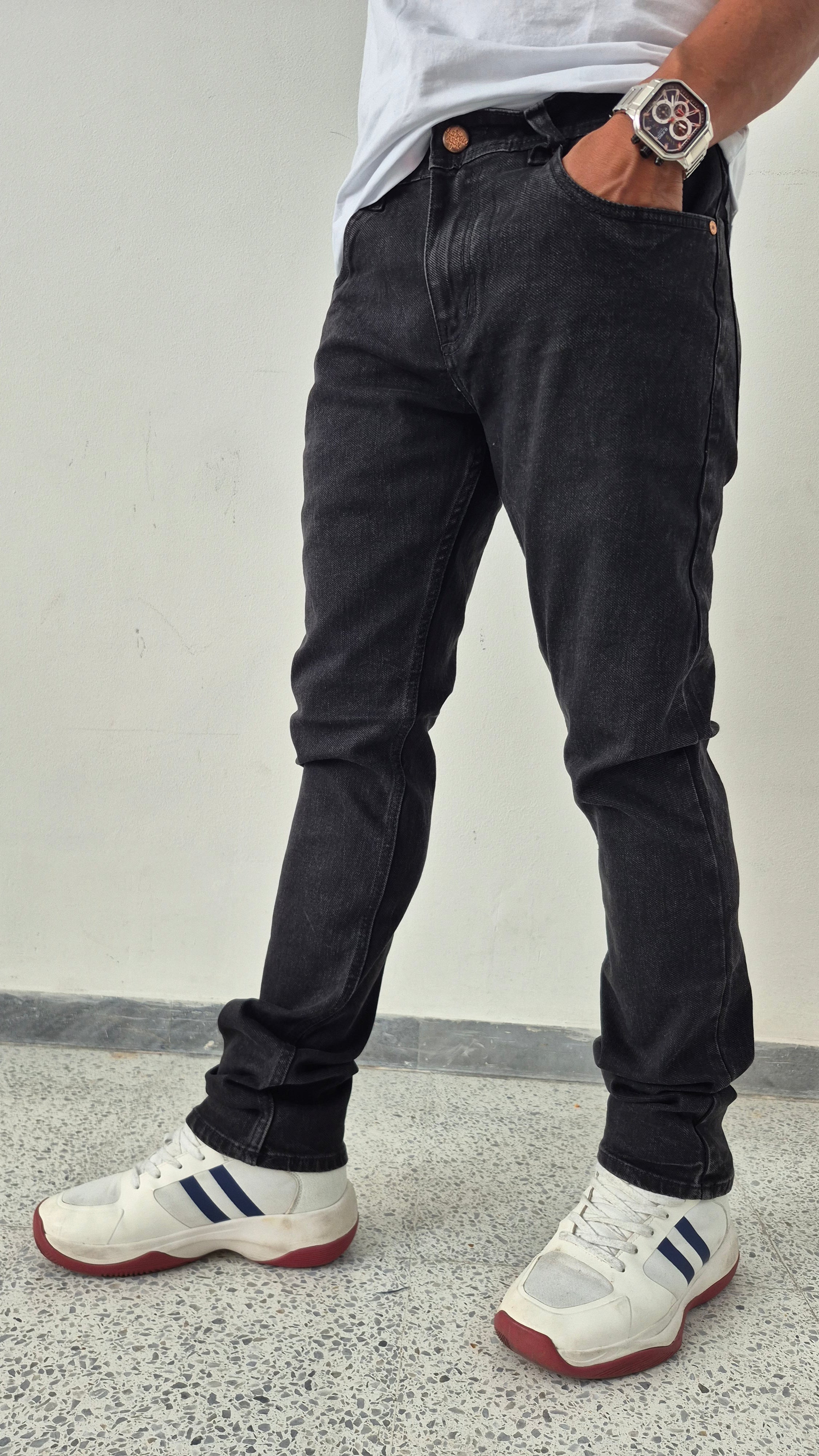 JEAN PREMIUM POLO NEGRO - SKU 20260001