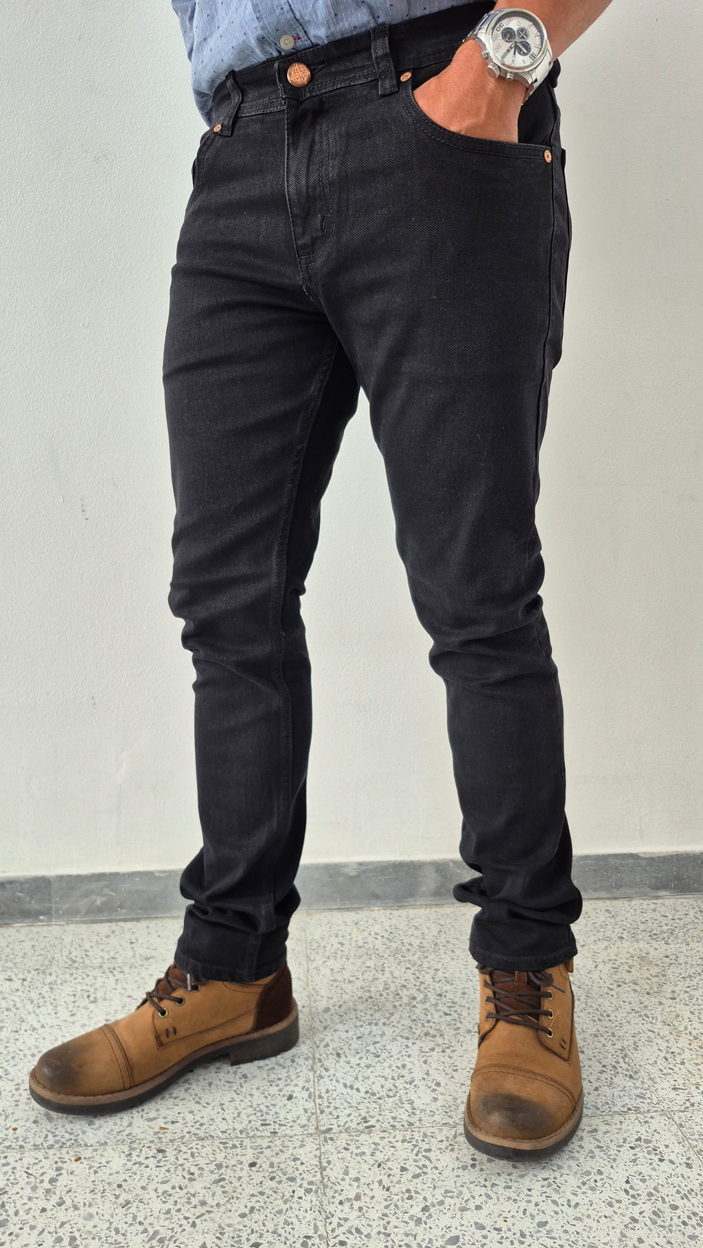 JEAN PREMIUM POLO COLOR NEGRO