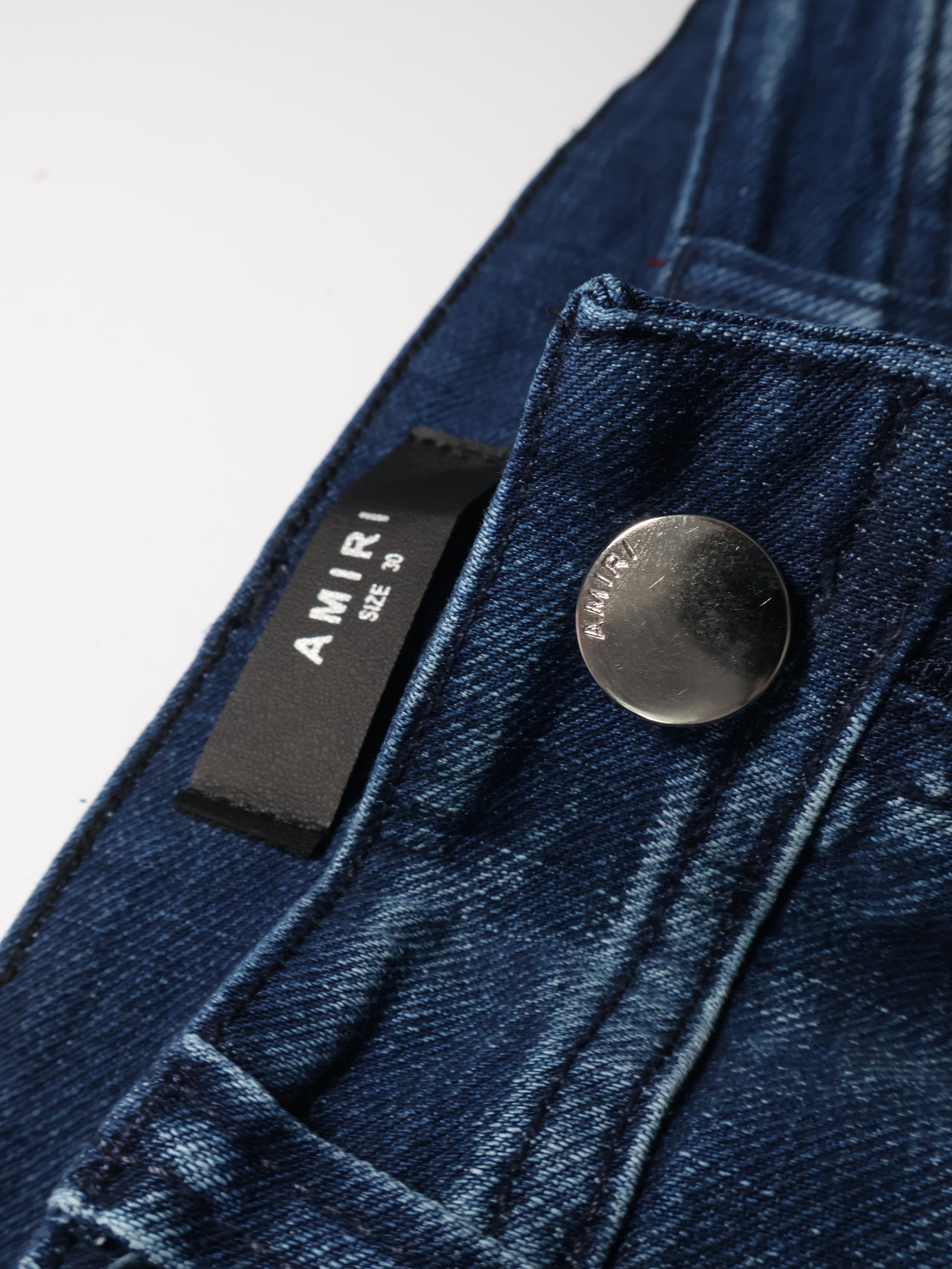 JEAN PREMIUM AMIRI AZUL OSCURO CLASICO - SKU 20260017-O