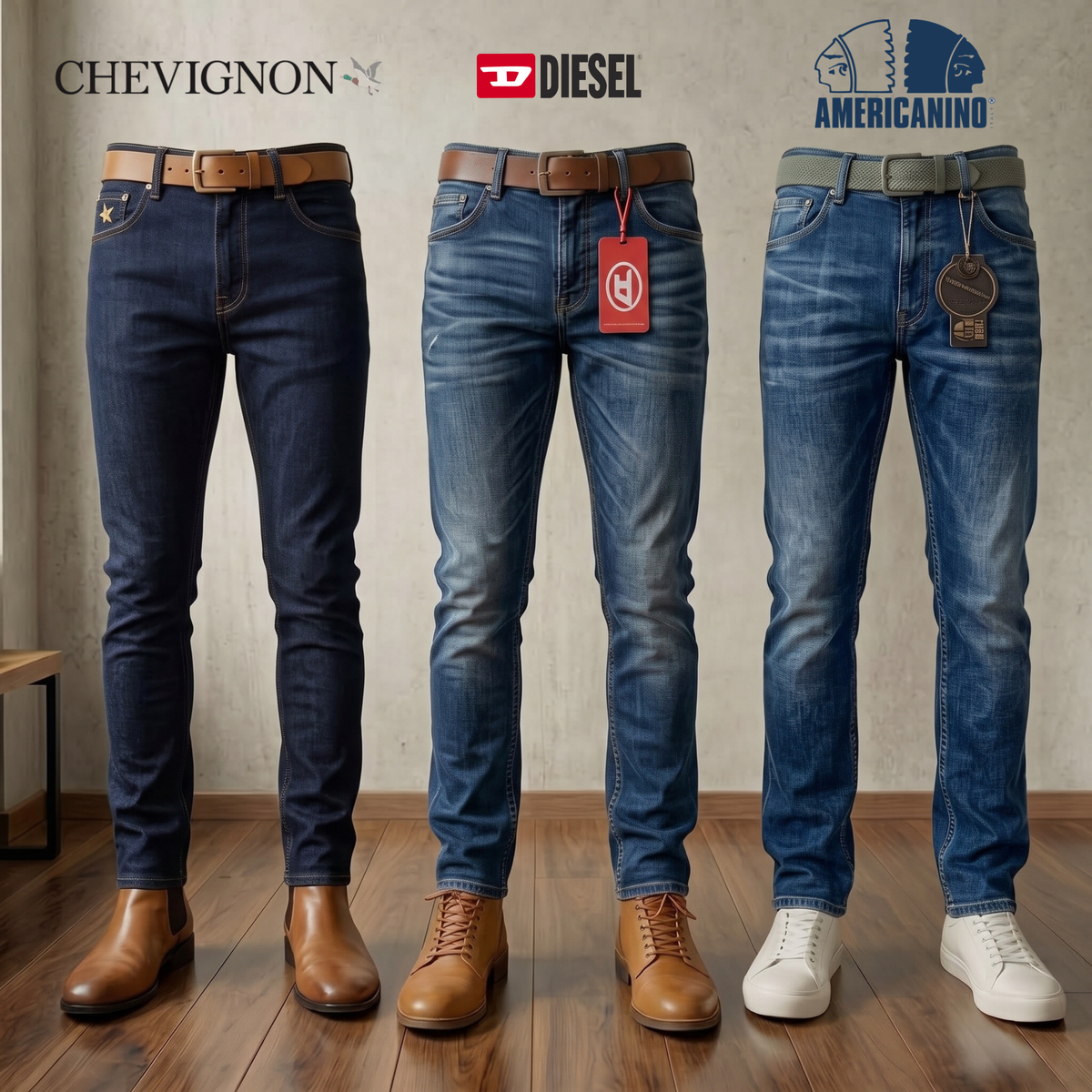 PACK X3 JEANS PREMIUM.