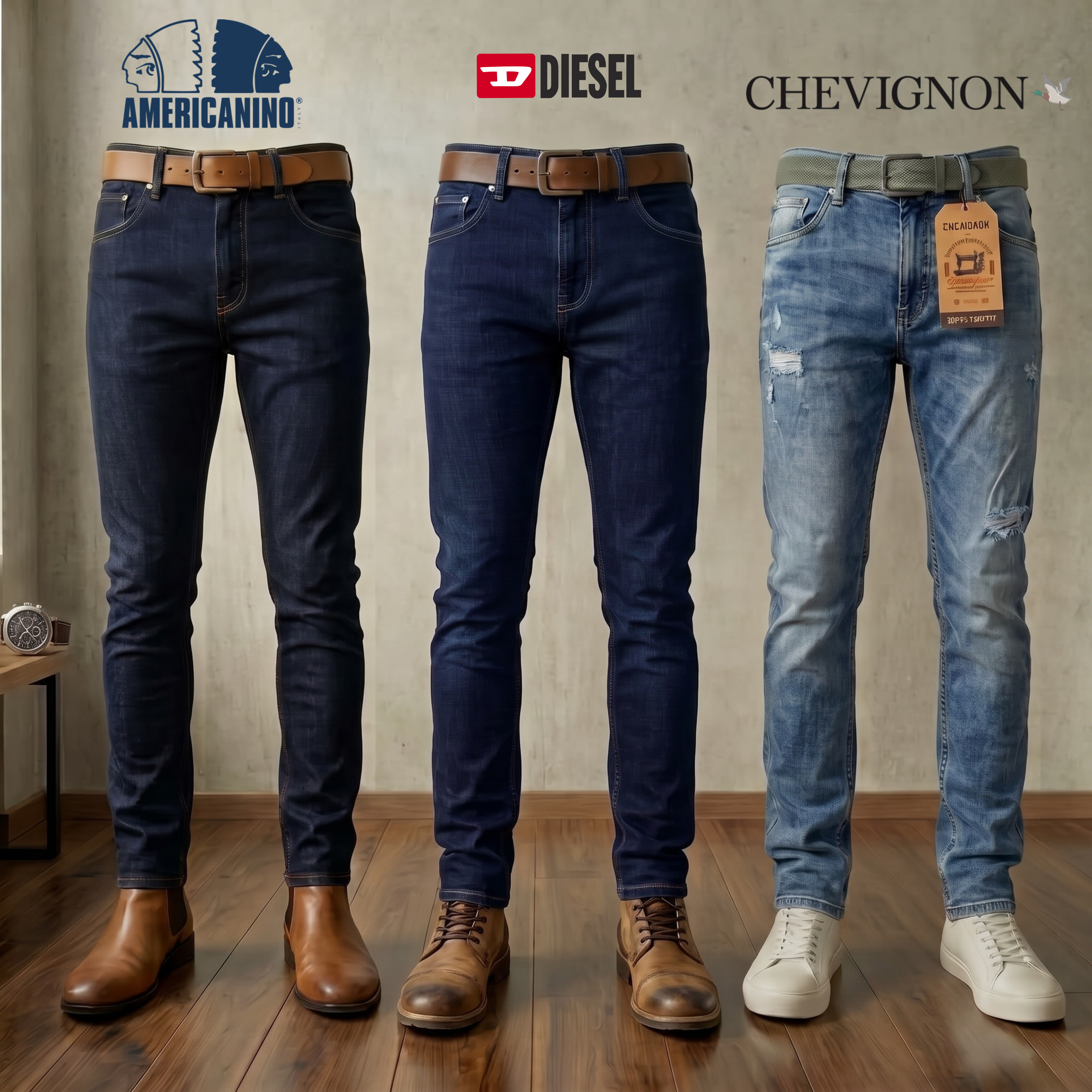 PACK X3 JEANS PREMIUM.
