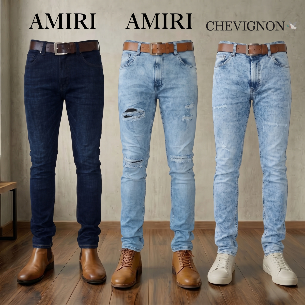 PACK X3 JEANS PREMIUM