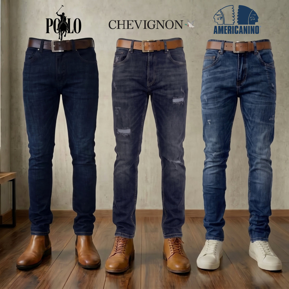 PACK X3 JEANS PREMIUM