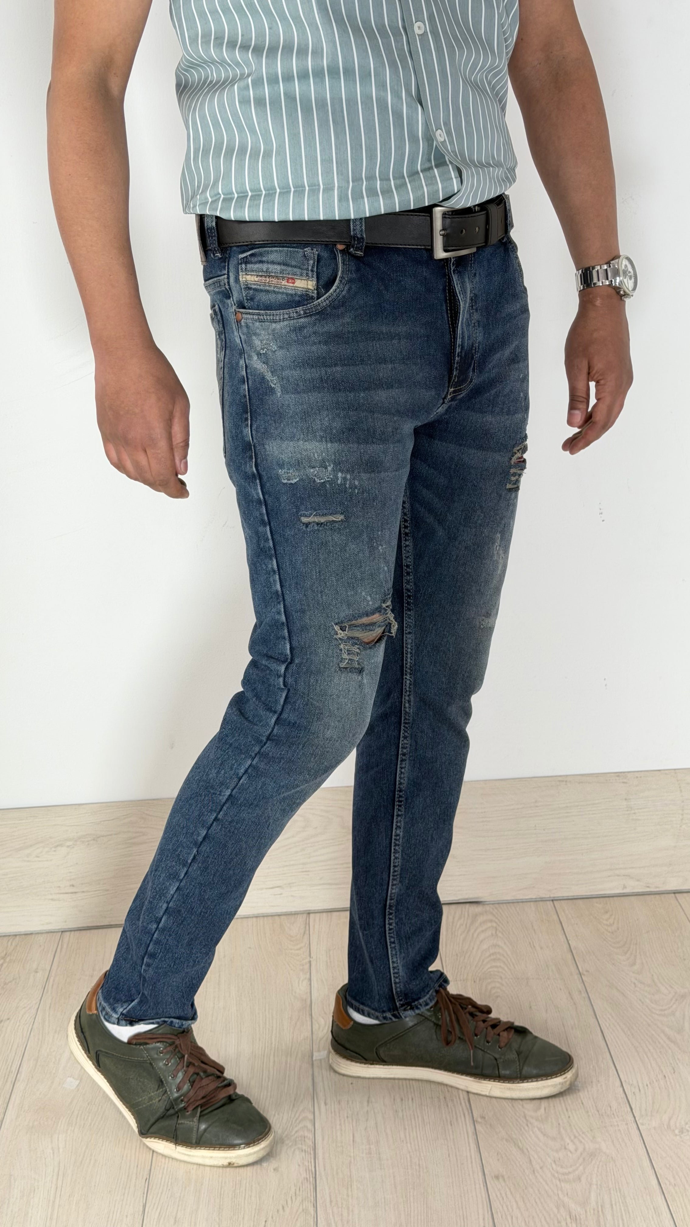 JEAN PREMIUM DIESEL CON DESTROYER - SKU 20260005-R
