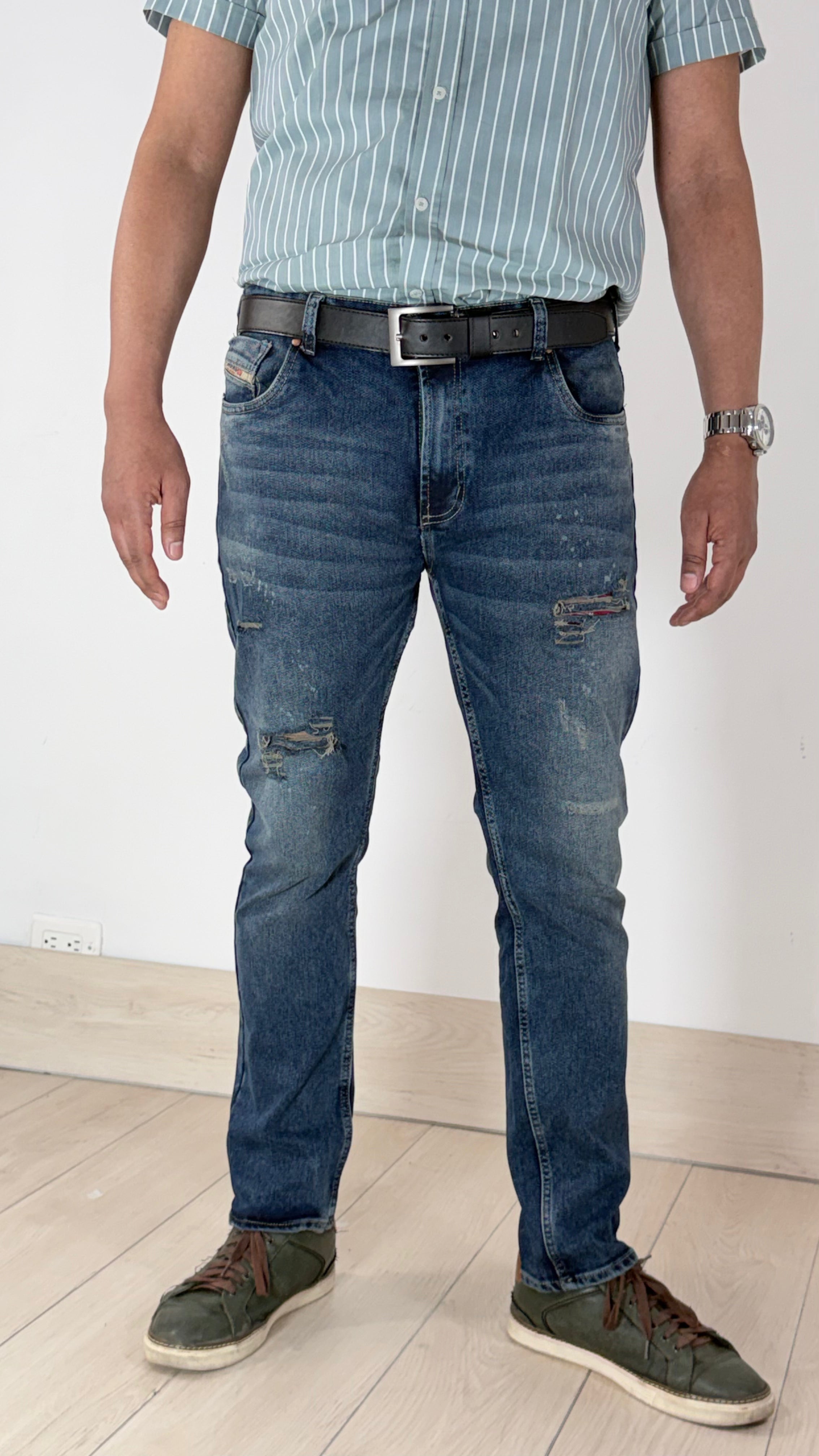 JEAN PREMIUM DIESEL CON DESTROYER - SKU 20260005-R