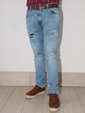 JEAN PREMIUM AMIRI CLARO COMN RASGADOS