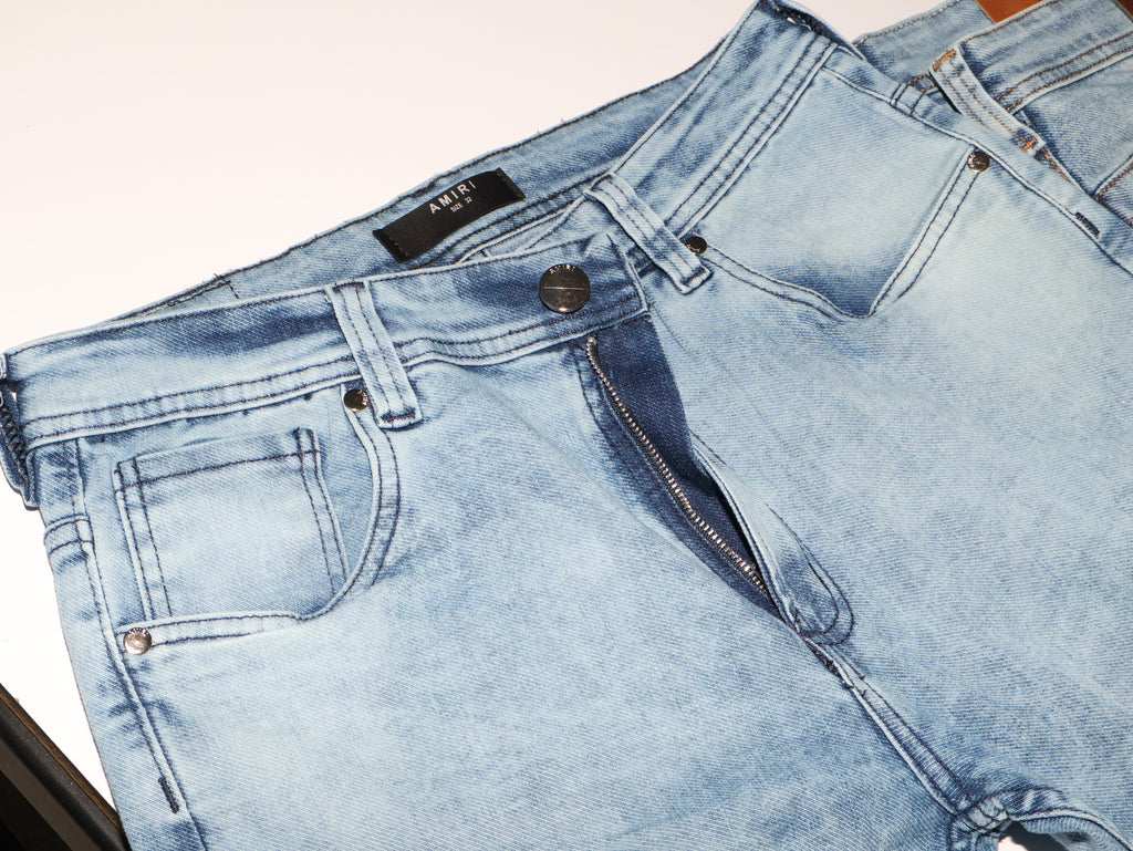 JEAN PREMIUM AMIRI CLARO COMN RASGADOS