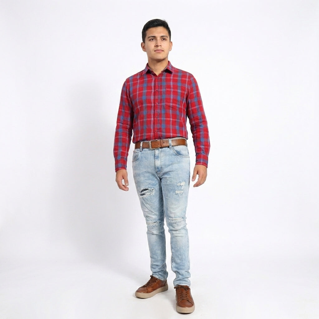 JEAN PREMIUM AMIRI CLARO COMN RASGADOS